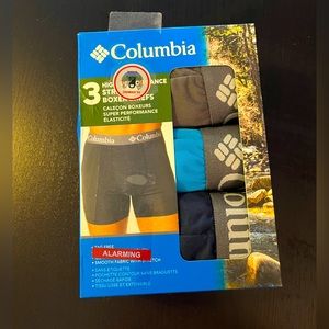 XL Columbia boxer briefs
